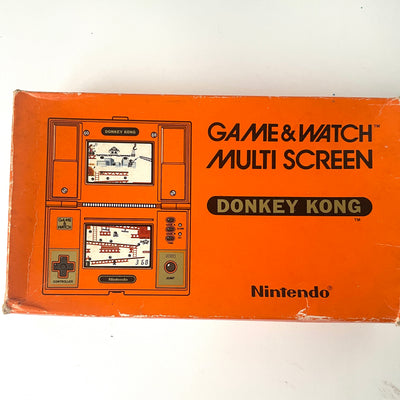 Nintendo Game & Watch Donkey Kong DK-52 Multi Screen Boxed Manual Vintage Japan