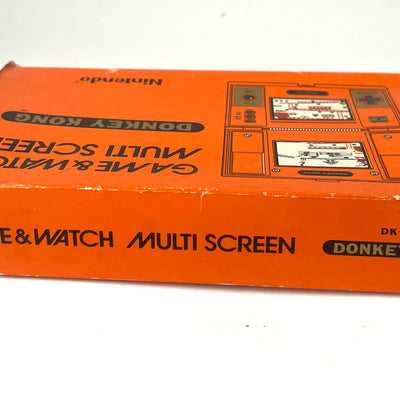 Nintendo Game & Watch Donkey Kong DK-52 Multi Screen Boxed Manual Vintage Japan