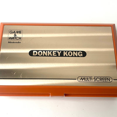 Nintendo Game & Watch Donkey Kong DK-52 Multi Screen Boxed Manual Vintage Japan