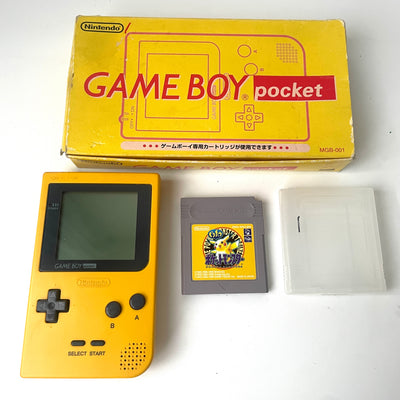 Nintendo Game Boy Pocket MGB-001 Console Box Pokemon Card GB Japan
