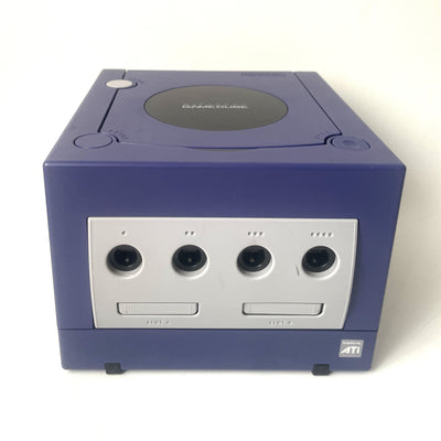 Nintendo GameCube Purple Console + Controller + Zelda Four Swords + GBA Cable