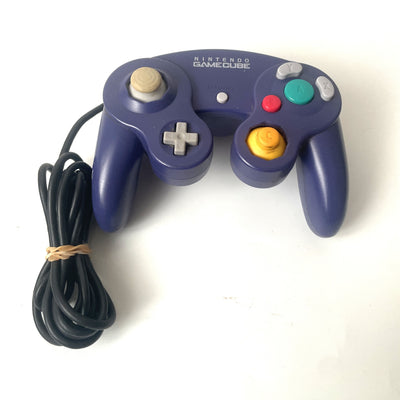 Nintendo GameCube Purple Console + Controller + Zelda Four Swords + GBA Cable