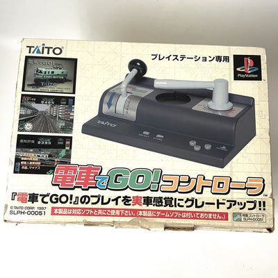 Taito Densha de Go! Controller Sony PlayStation PS1 SLPH-00051 Bundle w/2 Games