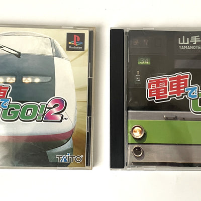 Taito Densha de Go! Controller Sony PlayStation PS1 SLPH-00051 Bundle w/2 Games