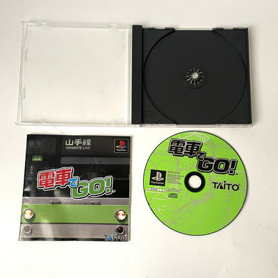 Taito Densha de Go! Controller Sony PlayStation PS1 SLPH-00051 Bundle w/2 Games