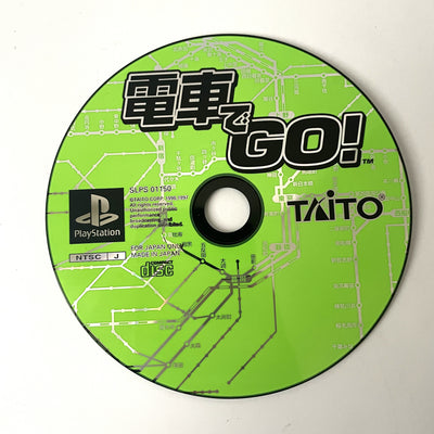Taito Densha de Go! Controller Sony PlayStation PS1 SLPH-00051 Bundle w/2 Games