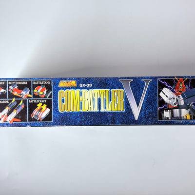 Bandai Soul of Chogokin GX03 Combattler V Figure with Box & Manual Japan Release