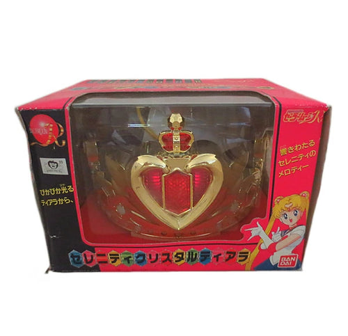 Vintage 1993 Bandai Sailor Moon R Serenity Crystal Tiara – Light & Sound Cosplay Crown